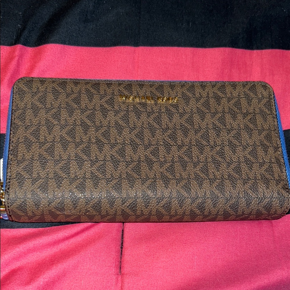 Michael Kors Brown Monogram Wallet